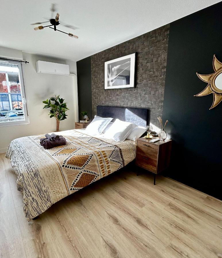 Modern 1 Bdr + Balcony + Free Parking + Ac + Pool Apartment Л'Ил-д'Або Екстериор снимка