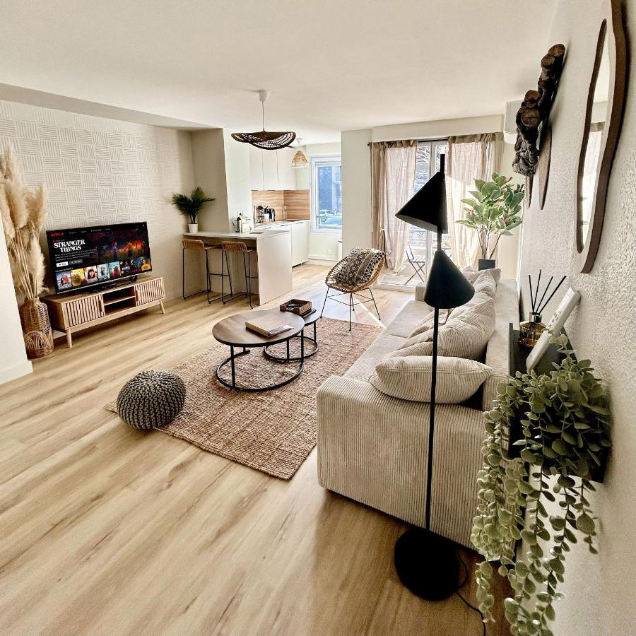 Modern 1 Bdr + Balcony + Free Parking + Ac + Pool Apartment Л'Ил-д'Або Екстериор снимка